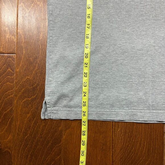 Harley Davidson Wile E Coyote Motorcycle Henley Gray T-Shirt Men's Size Large - Picture 9 of 9